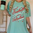Baseball Is My Valentine Coach Player Lovers Cool Sport Love Women's Comfort Colors T-Shirt Violet Baseball Is My Valentine Coach Player Lovers Cool Sport Love Women's Comfort Colors T-Shirt Violet