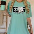 Bears Baseball Mom Game Day School Spirit Bear Pride Women's Comfort Colors T-Shirt Violet Bears Baseball Mom Game Day School Spirit Bear Pride Women's Comfort Colors T-Shirt Violet