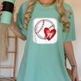 Bleached Custom Baseball Mom Number 77 Heart For Mom Women's Comfort Colors T-Shirt Violet Bleached Custom Baseball Mom Number 77 Heart For Mom Women's Comfort Colors T-Shirt Violet