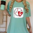 Bleached Custom Baseball Mom Number 90 Heart For Mom Women's Comfort Colors T-Shirt Violet Bleached Custom Baseball Mom Number 90 Heart For Mom Women's Comfort Colors T-Shirt Violet