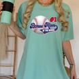 Bonus Mom Rookie Of Year 1st Birthday Baseball Theme Women's Comfort Colors T-Shirt Violet Bonus Mom Rookie Of Year 1st Birthday Baseball Theme Women's Comfort Colors T-Shirt Violet