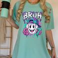 Bruh 67 Baseball Drip Boys Kids Six Seven Meme 6-7 Dripping Women's Comfort Colors T-Shirt Violet