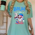 Bruh I'm 7 Baseball Ice Cream Drip It's My 7th Birthday Women's Comfort Colors T-Shirt Violet Bruh I'm 7 Baseball Ice Cream Drip It's My 7th Birthday Women's Comfort Colors T-Shirt Violet