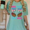 Bruh Its My 67 33 Day Of School Baseball Boys Kids 100th Day Women's Comfort Colors T-Shirt Violet