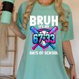 Bruh It's My 67 33 Days Of School Baseball 100 Days Smarter Women's Comfort Colors T-Shirt Violet Bruh It's My 67 33 Days Of School Baseball 100 Days Smarter Women's Comfort Colors T-Shirt Violet