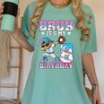 Bruh It's My 8th Birthday Baseball Ice Cream Drip 8 Year Old Women's Comfort Colors T-Shirt Violet Bruh It's My 8th Birthday Baseball Ice Cream Drip 8 Year Old Women's Comfort Colors T-Shirt Violet