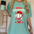 Bruh Valentine Baseball Drip Icecream Apparel Men Youth Boys Women's Comfort Colors T-Shirt Violet Bruh Valentine Baseball Drip Icecream Apparel Men Youth Boys Women's Comfort Colors T-Shirt Violet