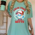 Calm Your Mitts Baseball Mom Mother's Day Softball Mom Premium Women's Comfort Colors T-Shirt Violet Calm Your Mitts Baseball Mom Mother's Day Softball Mom Premium Women's Comfort Colors T-Shirt Violet