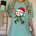 Christmas Baseball Drip For Boys Ice Cream Drip Baseball Women's Comfort Colors T-Shirt Violet Christmas Baseball Drip For Boys Ice Cream Drip Baseball Women's Comfort Colors T-Shirt Violet