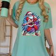 Christmas Baseball Santa Game Day Xmas Boys Kids Men Women's Comfort Colors T-Shirt Violet Christmas Baseball Santa Game Day Xmas Boys Kids Men Women's Comfort Colors T-Shirt Violet