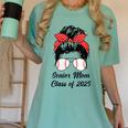 Class Of 2025 Baseball Mom Senior Graduation Graduate Women Women's Comfort Colors T-Shirt Violet Class Of 2025 Baseball Mom Senior Graduation Graduate Women Women's Comfort Colors T-Shirt Violet