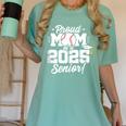 Class Of 2025 Senior Year Baseball Mom Senior 2025 Women's Comfort Colors T-Shirt Violet Class Of 2025 Senior Year Baseball Mom Senior 2025 Women's Comfort Colors T-Shirt Violet