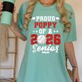 Class Of 2026 Senior Year Baseball Poppy 2026 Graduate Women's Comfort Colors T-Shirt Violet Class Of 2026 Senior Year Baseball Poppy 2026 Graduate Women's Comfort Colors T-Shirt Violet
