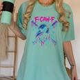 Cool Baseball F Caw F Crow Fcawf Raven Fawk Off Bird Women's Comfort Colors T-Shirt Violet