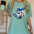 Cool Rabbit Baseball Easter Men Boy Toddler Kid Women's Comfort Colors T-Shirt Violet