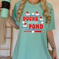 Cute Ducks On The Pond Cute Baseball Mom T-Shirt Women's Comfort Colors T-Shirt Violet Cute Ducks On The Pond Cute Baseball Mom T-Shirt Women's Comfort Colors T-Shirt Violet