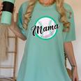 Cute Mama Script Font On Baseball Mom Women's Comfort Colors T-Shirt Violet Cute Mama Script Font On Baseball Mom Women's Comfort Colors T-Shirt Violet