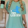 Da Pope Leo XIV Baseball Women's Comfort Colors T-Shirt Violet