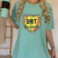 Dirt And Diamonds Baseball Leopard Baseball Mom Women's Comfort Colors T-Shirt Violet Dirt And Diamonds Baseball Leopard Baseball Mom Women's Comfort Colors T-Shirt Violet