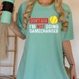 Don’t Ask I’m Not Doing Gamechanger Baseball Women's Comfort Colors T-Shirt Violet
