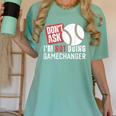 Don't Ask I'm Not Doing Gamechanger Sarcastic Baseball Quote Women's Comfort Colors T-Shirt Violet Don't Ask I'm Not Doing Gamechanger Sarcastic Baseball Quote Women's Comfort Colors T-Shirt Violet