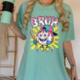 Drip Baseball Boy Youth Kid Ice Cream Dripping Baseball Bruh Women's Comfort Colors T-Shirt Violet Drip Baseball Boy Youth Kid Ice Cream Dripping Baseball Bruh Women's Comfort Colors T-Shirt Violet