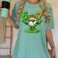 Drip Baseball Irish Shamrock St Patricks Men Boy Kid Women's Comfort Colors T-Shirt Violet