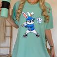 Dripping Drip Baseball Rabbit Bunny Easter Men Boy Kid Women's Comfort Colors T-Shirt Violet Dripping Drip Baseball Rabbit Bunny Easter Men Boy Kid Women's Comfort Colors T-Shirt Violet