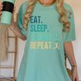 Eat Sleep Baseball Repeat Baseball Player Baseball Women's Comfort Colors T-Shirt Violet Eat Sleep Baseball Repeat Baseball Player Baseball Women's Comfort Colors T-Shirt Violet