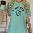 Eat Sleep Sports Hockey Cheer Baseball Mom Taxi Women's Comfort Colors T-Shirt Violet Eat Sleep Sports Hockey Cheer Baseball Mom Taxi Women's Comfort Colors T-Shirt Violet