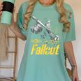 Fallout TV Series Lucy Do Unto Others Baseball Bat Gamer Women's Comfort Colors T-Shirt Violet
