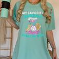My Favorite Baseball Player Calls Me Dad Ice Cream Drip Women's Comfort Colors T-Shirt Violet My Favorite Baseball Player Calls Me Dad Ice Cream Drip Women's Comfort Colors T-Shirt Violet