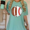 Football Baseball Player Football Baseball Mom Women's Comfort Colors T-Shirt Violet Football Baseball Player Football Baseball Mom Women's Comfort Colors T-Shirt Violet