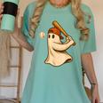 Ghost Baseball Halloween Costume Men Boys Kids Women's Comfort Colors T-Shirt Violet