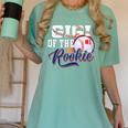 Gigi Rookie Of Year 1st Birthday Baseball Theme Matching Women's Comfort Colors T-Shirt Violet Gigi Rookie Of Year 1st Birthday Baseball Theme Matching Women's Comfort Colors T-Shirt Violet