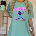 Your Girlfriend Likes My Swing Baseball Quote Boys Men Women's Comfort Colors T-Shirt Violet Your Girlfriend Likes My Swing Baseball Quote Boys Men Women's Comfort Colors T-Shirt Violet