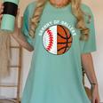 Granny Of Ballers Baseball Basketball Grandma Granny Women's Comfort Colors T-Shirt Violet Granny Of Ballers Baseball Basketball Grandma Granny Women's Comfort Colors T-Shirt Violet
