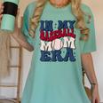 Groovy In My Baseball Mom Era Baseball Mama Mother's Day Women's Comfort Colors T-Shirt Violet