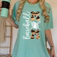 Happy Mother's Day Baseball Mom Leopard Softball Lover Women's Comfort Colors T-Shirt Violet Happy Mother's Day Baseball Mom Leopard Softball Lover Women's Comfort Colors T-Shirt Violet