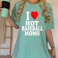 I Heart Love Hot Baseball Moms MILF Cougar Older Woman Women's Comfort Colors T-Shirt Violet I Heart Love Hot Baseball Moms MILF Cougar Older Woman Women's Comfort Colors T-Shirt Violet