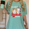 Hot Mess Always Stressed Baseball Mom Women's Comfort Colors T-Shirt Violet Hot Mess Always Stressed Baseball Mom Women's Comfort Colors T-Shirt Violet