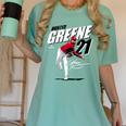 Hunter Greene Cincinnati MLB Baseball Players MLBHGR204M Women's Comfort Colors T-Shirt Violet Hunter Greene Cincinnati MLB Baseball Players MLBHGR204M Women's Comfort Colors T-Shirt Violet