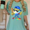 Ice Cream Baseball Drip Spots Sprinkle For Boys Youth Kids Women's Comfort Colors T-Shirt Violet Ice Cream Baseball Drip Spots Sprinkle For Boys Youth Kids Women's Comfort Colors T-Shirt Violet