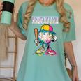 Ice Cream Drip Baseball Bruh Baseball Drip Boy Youth Women's Comfort Colors T-Shirt Violet Ice Cream Drip Baseball Bruh Baseball Drip Boy Youth Women's Comfort Colors T-Shirt Violet