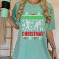 I'Ll Be Home For Christmas Baseball Xmas Women's Comfort Colors T-Shirt Violet