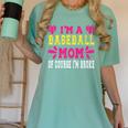 I'm A Baseball Mom Of Course I'm Broke Baseball Mom Premium Women's Comfort Colors T-Shirt Violet I'm A Baseball Mom Of Course I'm Broke Baseball Mom Premium Women's Comfort Colors T-Shirt Violet