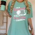 I'm a Baseball Mom We Don't Do That Keep Calm Thing Women's Comfort Colors T-Shirt Violet