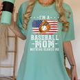 I'm a Baseball Mom Nothing Scares Me Baseball Women's Comfort Colors T-Shirt Violet I'm a Baseball Mom Nothing Scares Me Baseball Women's Comfort Colors T-Shirt Violet