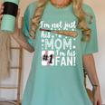 I'm Not Just His Mom I'm His 1 Fan Baseball Mom Women's Comfort Colors T-Shirt Violet I'm Not Just His Mom I'm His 1 Fan Baseball Mom Women's Comfort Colors T-Shirt Violet