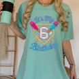 It's My 6th Birthday Baseball Fan Fun Party Celebration Women's Comfort Colors T-Shirt Violet It's My 6th Birthday Baseball Fan Fun Party Celebration Women's Comfort Colors T-Shirt Violet
